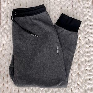 Men’s Gray Reebok Jogger Sweatpants